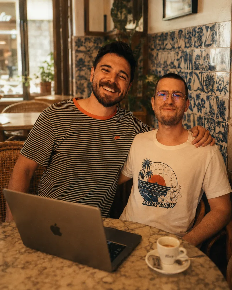 Tim and Thomas, the team behind NomadSpots